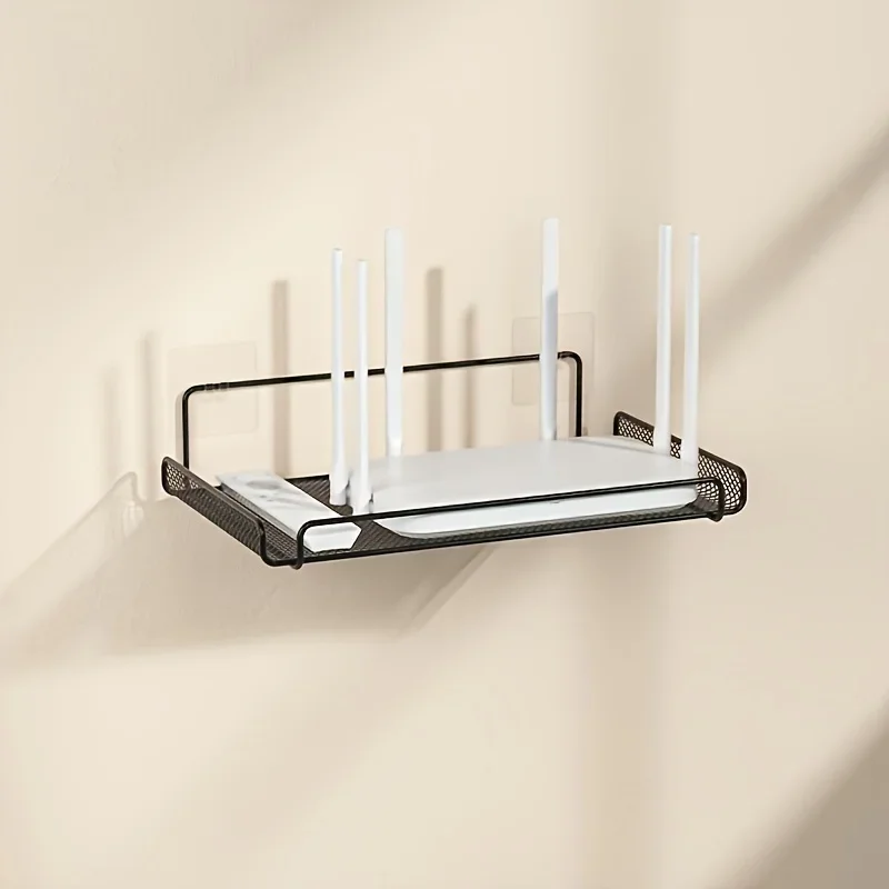 Home Bathroom Essentials - Stainless Steel Router Shelf No Drill