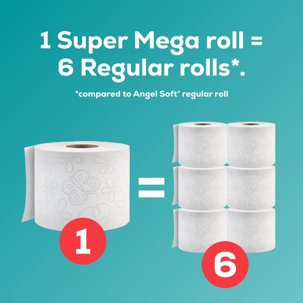 2-Ply Toilet Paper 6 Mega XL R - Home Bathroom Toilet ulasan dan harga
