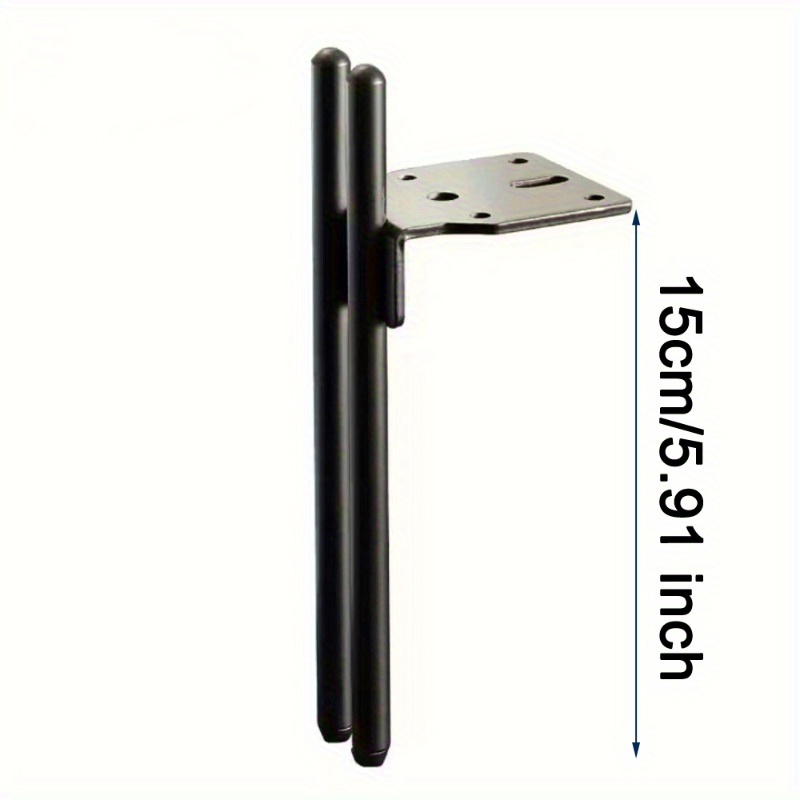 4pcs 15cm Metal Adjustable Fur - Home Hardware Bathroom Cabinets ulasan dan harga