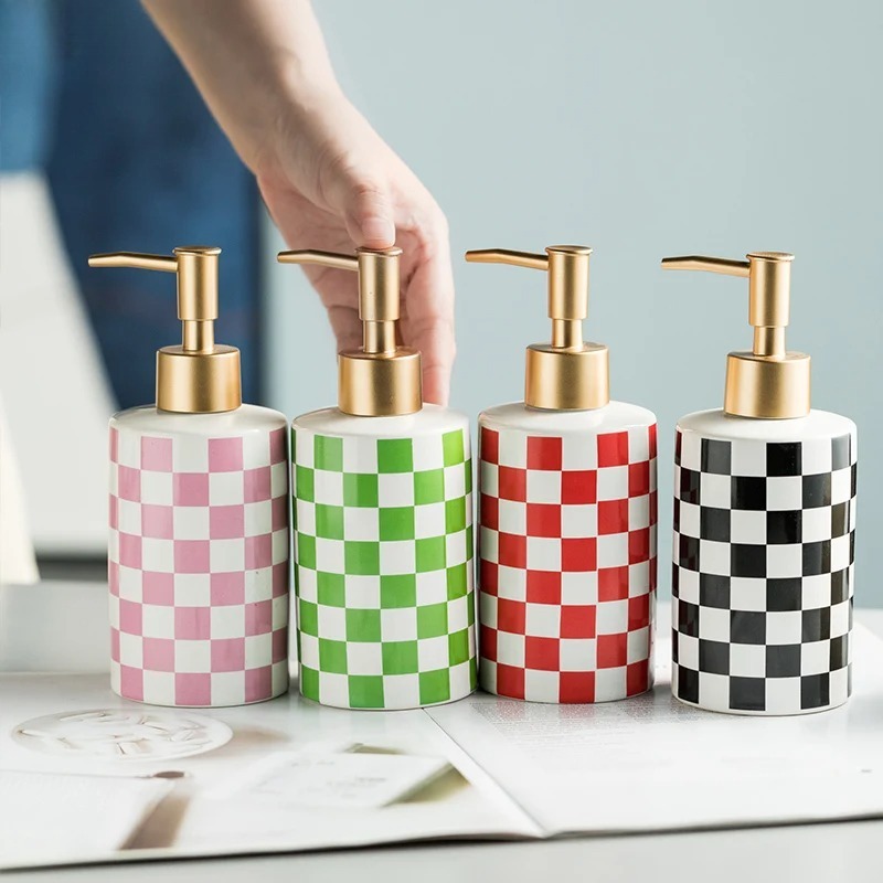 Creative Ceramic Soap Dispense - Home Bathroom Pressure Pump ulasan dan harga