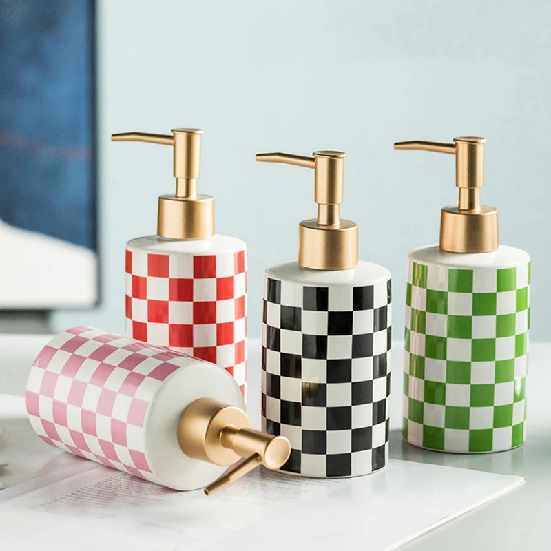 Creative Ceramic Soap Dispense - Home Bathroom Pressure Pump ulasan dan harga