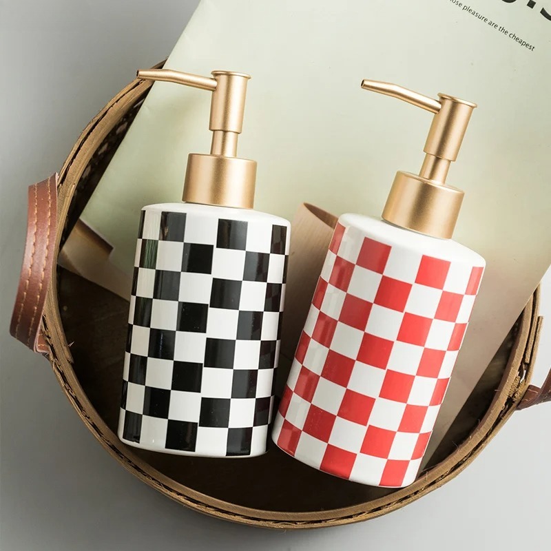 Creative Ceramic Soap Dispense - Home Bathroom Pressure Pump ulasan dan harga