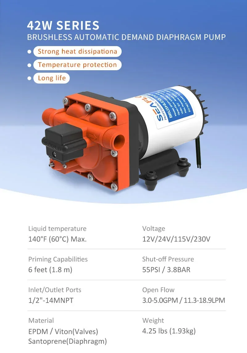 115V 230V AC Small Mini Automa - Home Bathroom Pressure Pump ulasan dan harga
