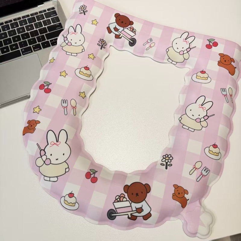 Miffy Rabbit Anime Two-Dimensi - Home Bathroom Toilet ulasan dan harga