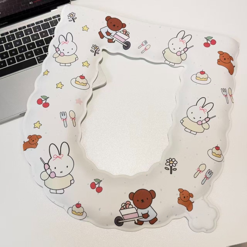 Miffy Rabbit Anime Two-Dimensi - Home Bathroom Toilet ulasan dan harga