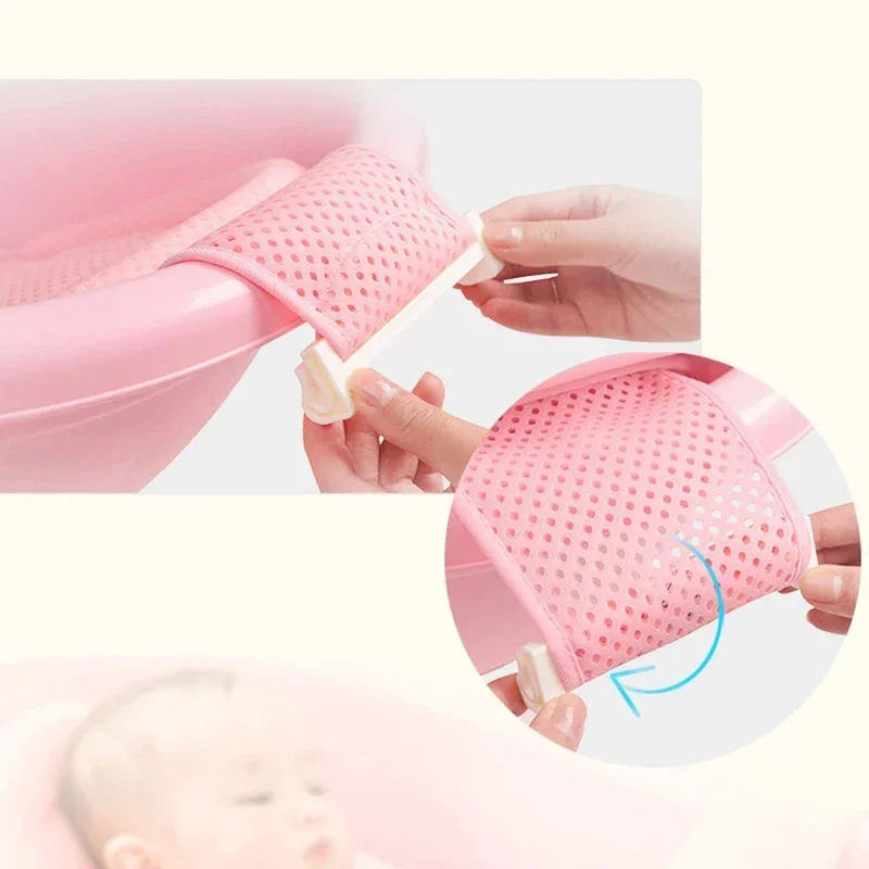 Newborn Adjustable Bathtub Pil - Non Slip Bath Mat ulasan dan harga