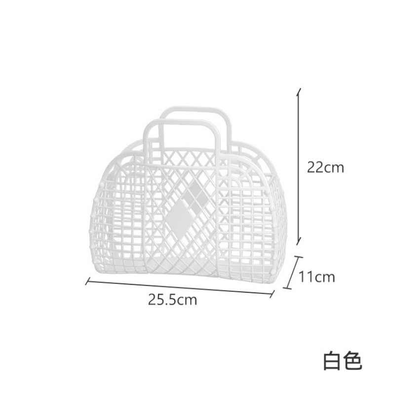 Detachable Shower Basket Plast - Home In Bathroom ulasan dan harga