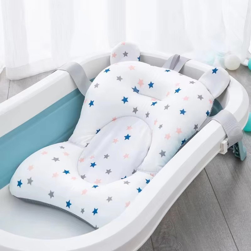 Baby Bath Seat Support Mat Inf - Non Slip Bath Mat ulasan dan harga