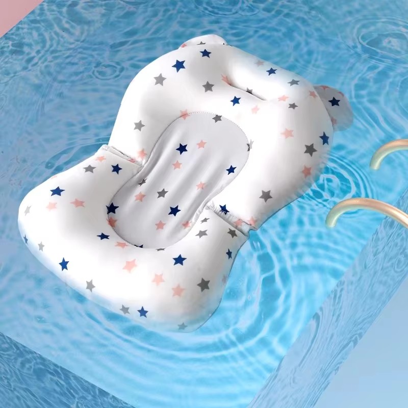 Baby Bath Seat Support Mat Inf - Non Slip Bath Mat ulasan dan harga