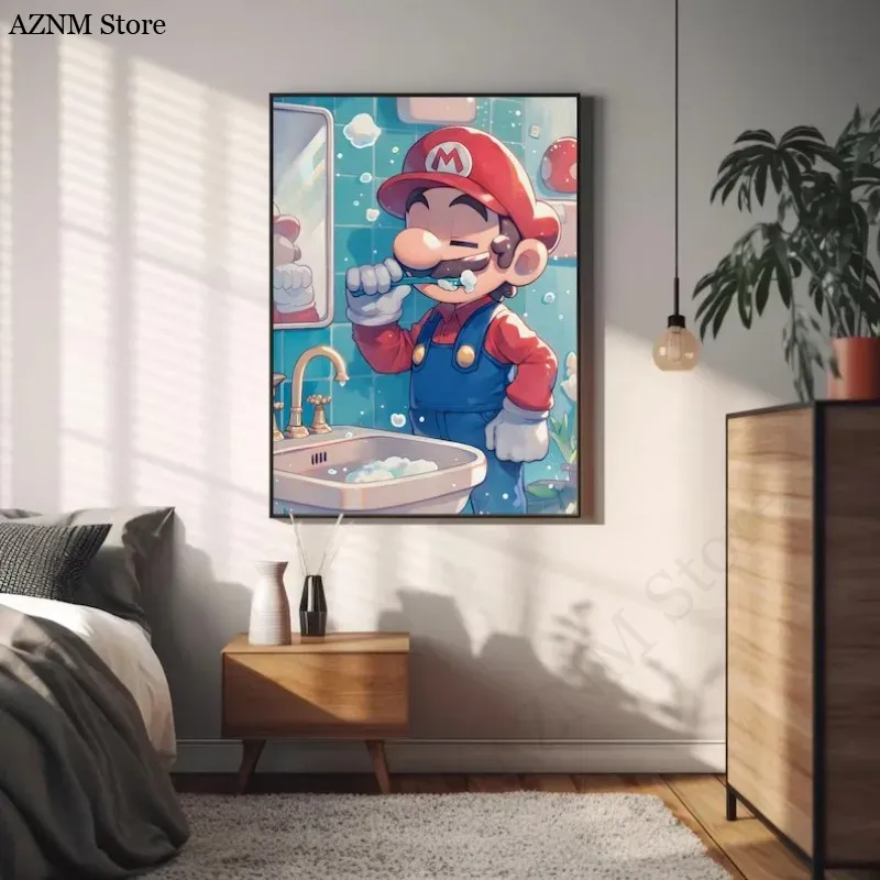 Funny Bathroom Cartoon Video G - Home Bathroom Toilet ulasan dan harga