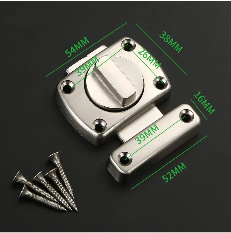 Home Security Latch Double Sid - Home Hardware Bathroom Cabinets ulasan dan harga
