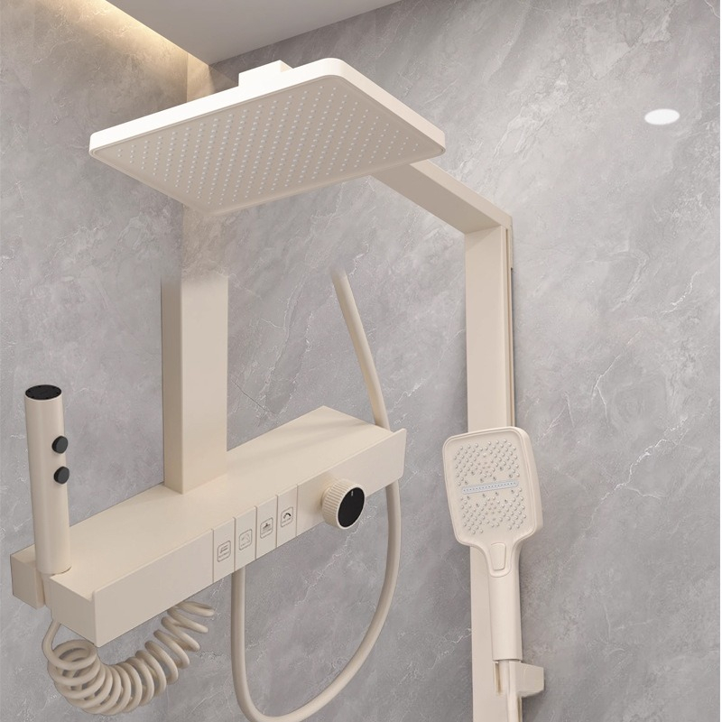 Digital Shower Head Set Pressu - Home In Bathroom ulasan dan harga