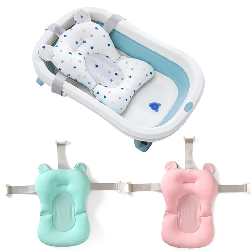 Baby Shower Bath Tub Pad Non-S - Non Slip Bath Mat ulasan dan harga