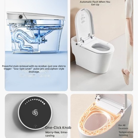 Heated Smart Toilet Seat, Auto - Home Bathroom Toilet ulasan dan harga