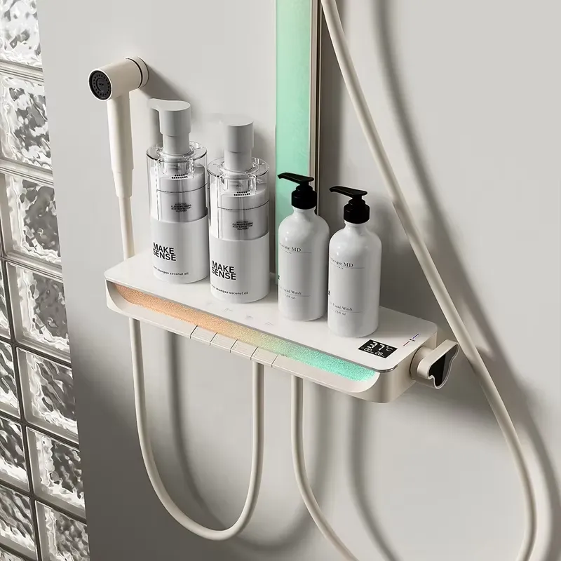 Brass Digital Waterfall Shower - Home In Bathroom ulasan dan harga