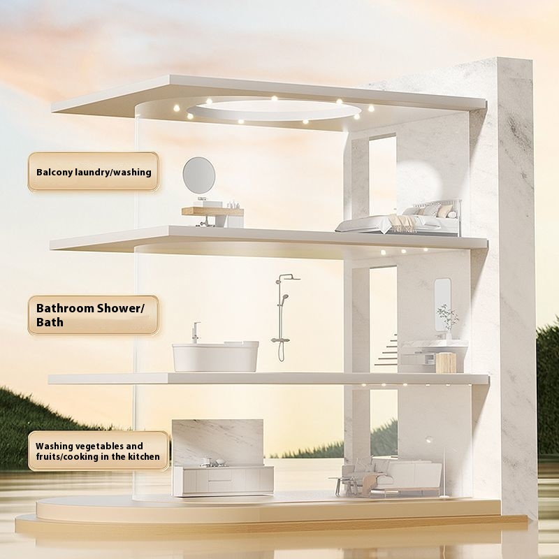 Pre-shower head, shower set fo - Home In Bathroom ulasan dan harga