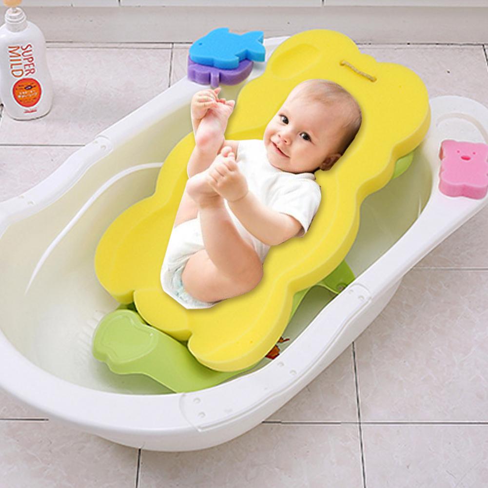 Portable Baby Bath Holder Non- - Non Slip Bath Mat ulasan dan harga
