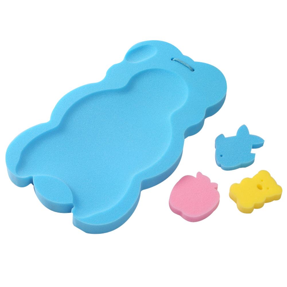 Portable Baby Bath Holder Non- - Non Slip Bath Mat ulasan dan harga