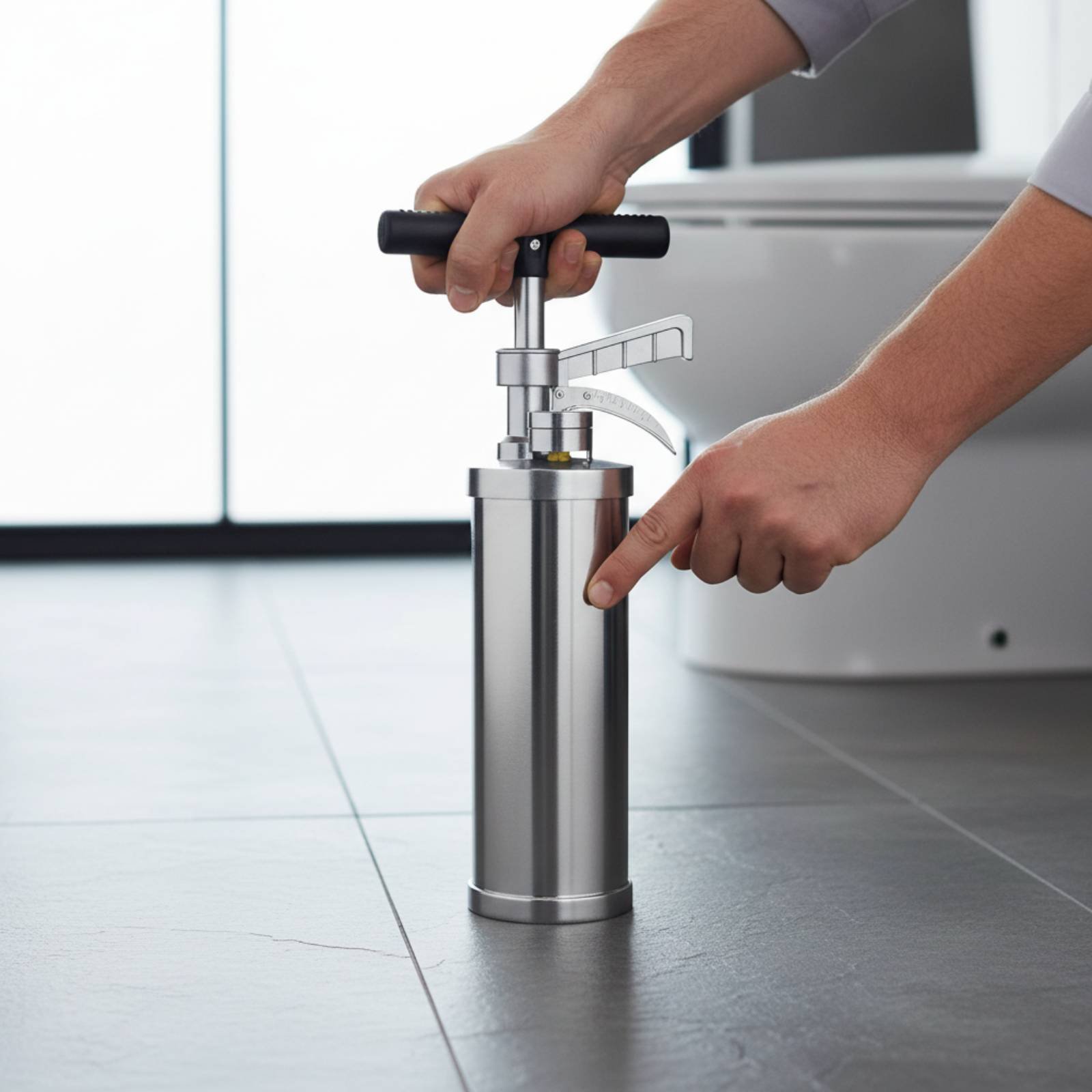 Air Pressure Drain Unclogger Q - Home Bathroom Pressure Pump ulasan dan harga