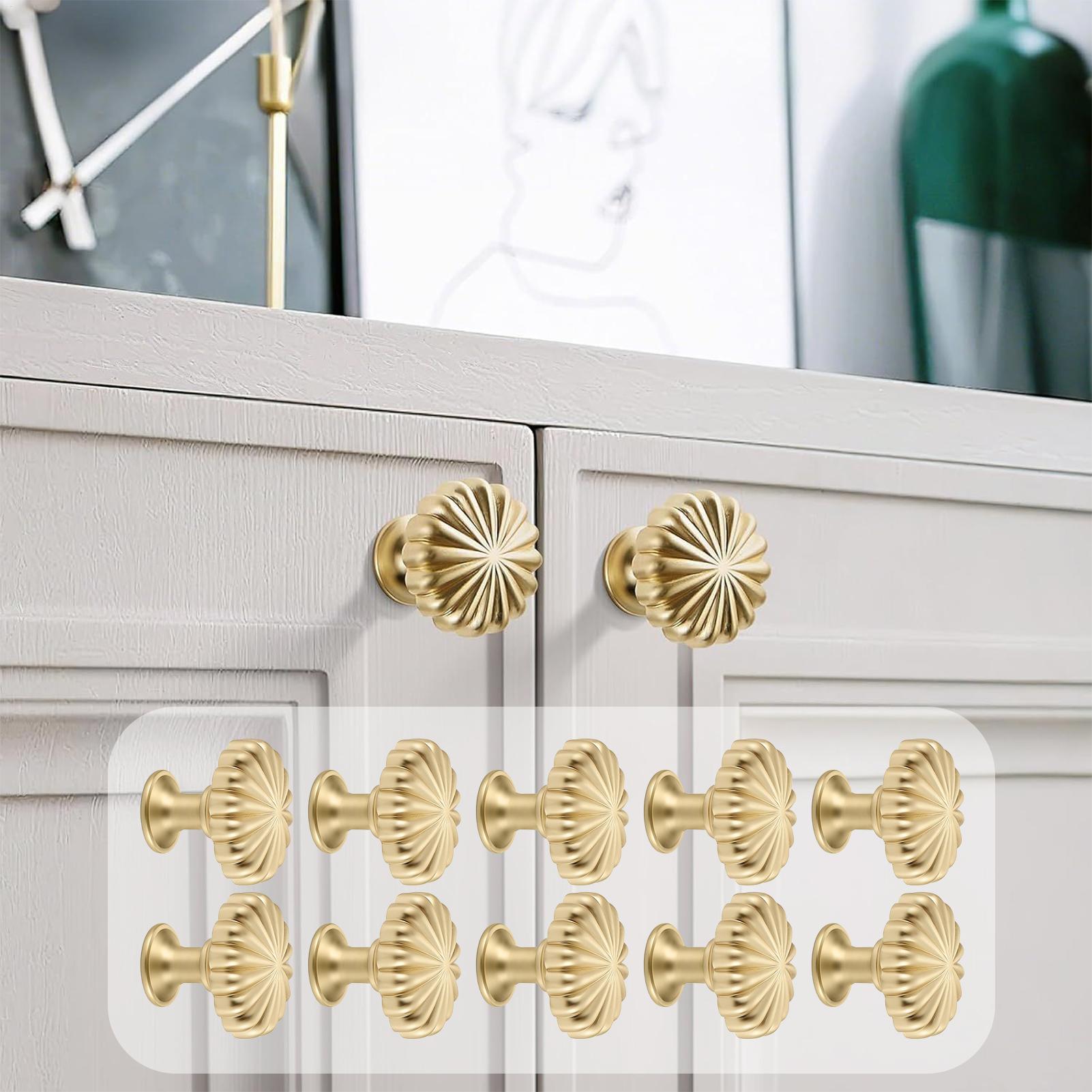 10 Pieces Pumpkin Cabinet Knob - Home Hardware Bathroom Cabinets ulasan dan harga