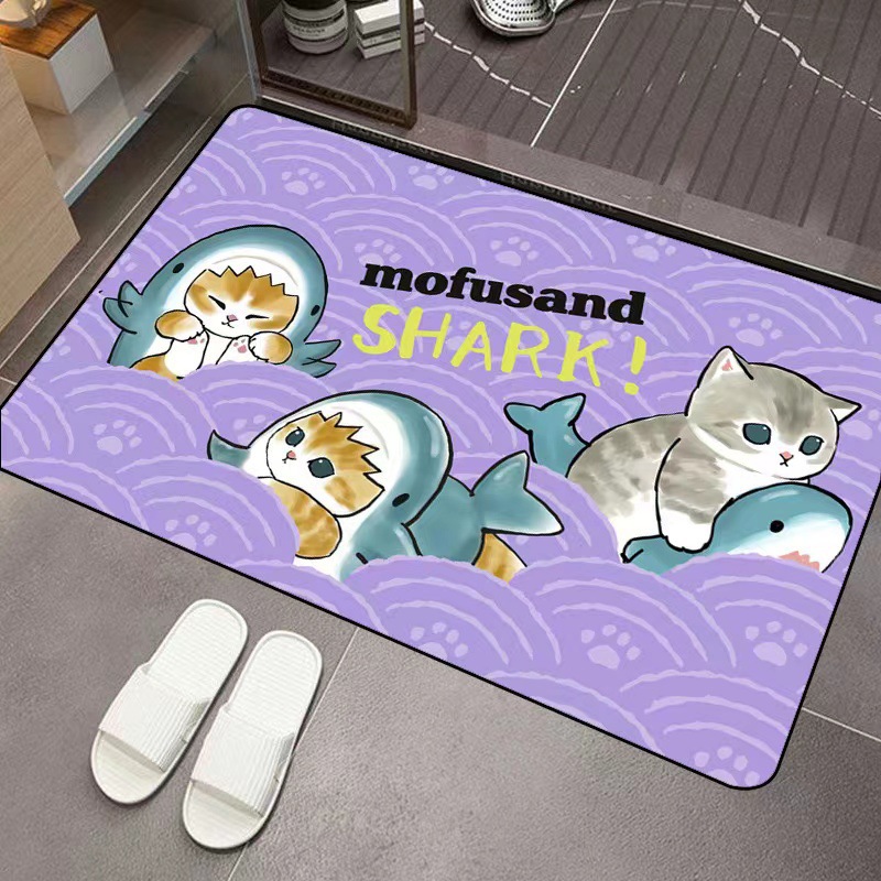 Mofusand Cartoon Diatom Mud Ab - Home Bathroom Toilet ulasan dan harga