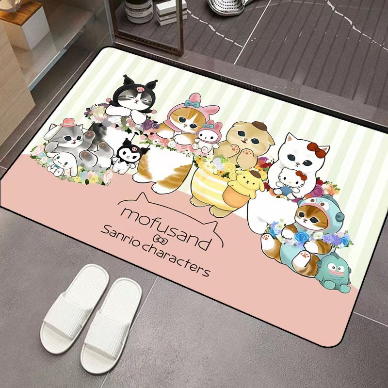 Mofusand Cartoon Diatom Mud Ab - Home Bathroom Toilet ulasan dan harga