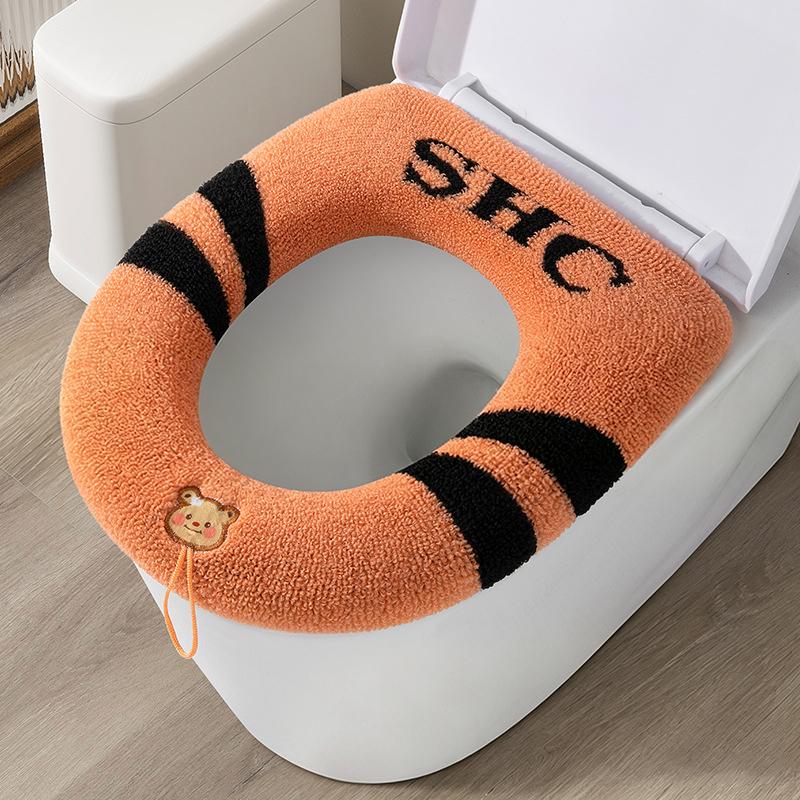 Toilet Seat Cover 1Pcs Soft Wa - Home Bathroom Essentials ulasan dan harga