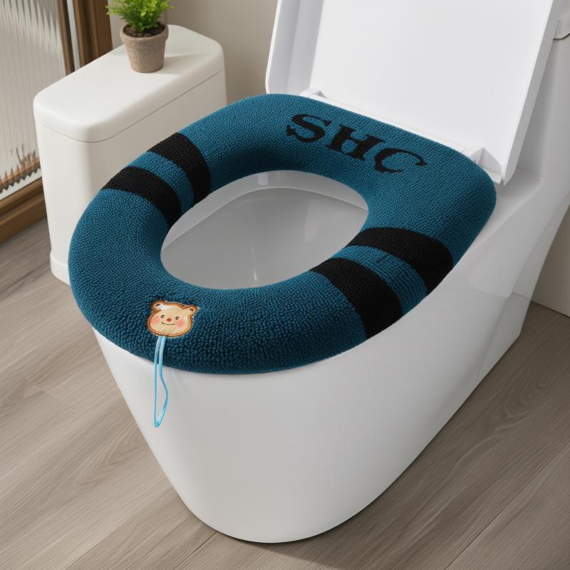 Toilet Seat Cover 1Pcs Soft Wa - Home Bathroom Essentials ulasan dan harga