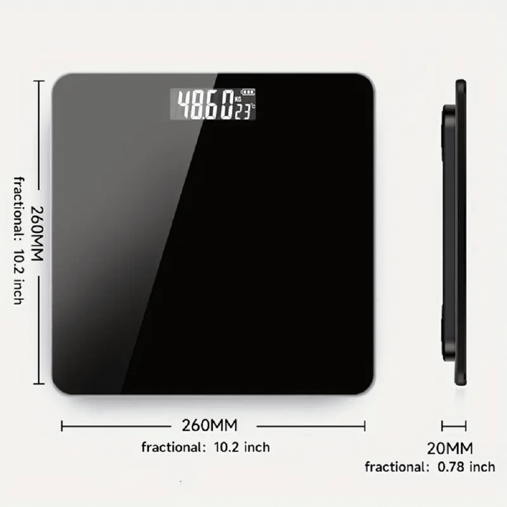 Pc Digital Bathroom Scale, Gla - Home Bathroom Essentials ulasan dan harga