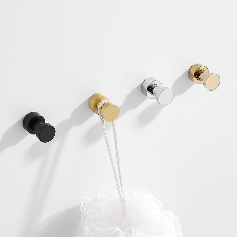 2/3/4/5pcs Brass Robe Hooks Ru - Home Bathroom Essentials ulasan dan harga