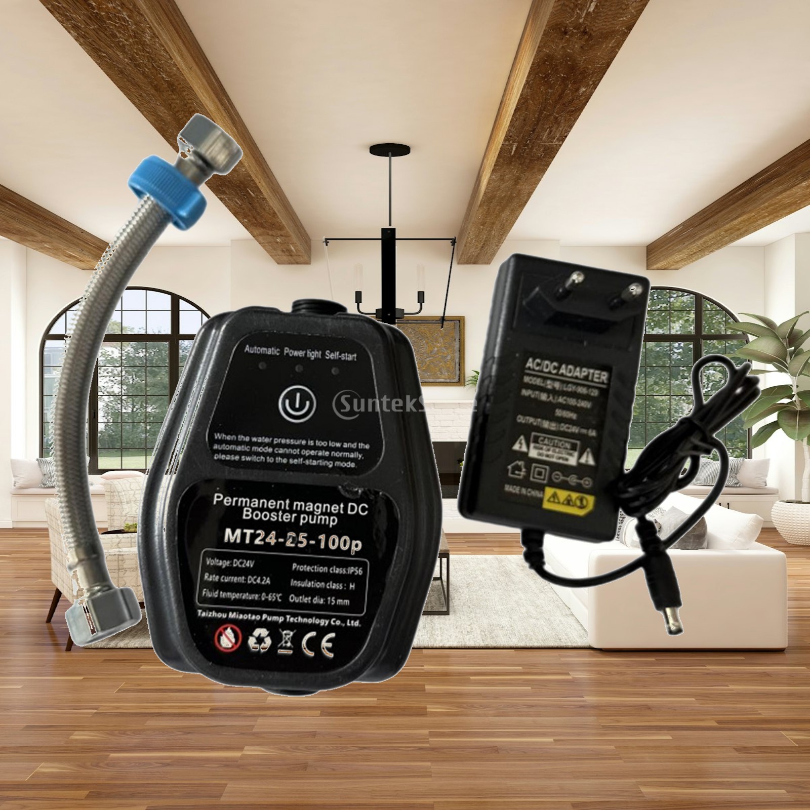 24V Water Pressure Pump Automa - Home Bathroom Pressure Pump ulasan dan harga