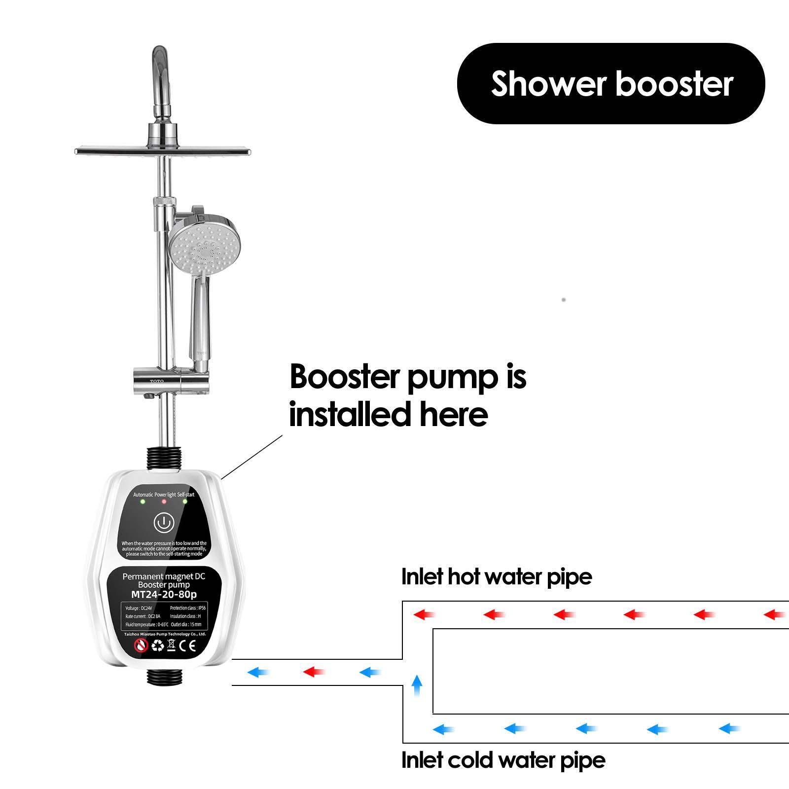 24V Water Pressure Pump Automa - Home Bathroom Pressure Pump ulasan dan harga